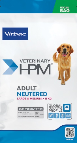 Virbac ADULT NEUTERED L & M DOG